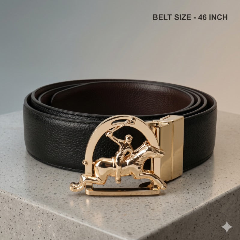 Golden Heritage Horseman Premium Belt for Men