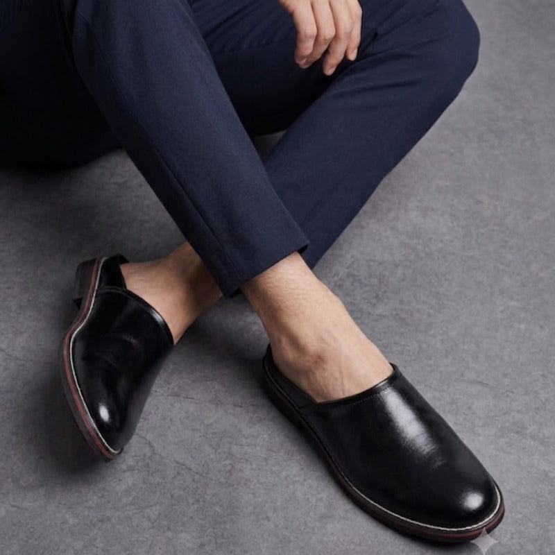 Men's Premium Slip-On Formal Shoes – Wrinkle-Free Faux Leather Office & Party Wear Shoes
