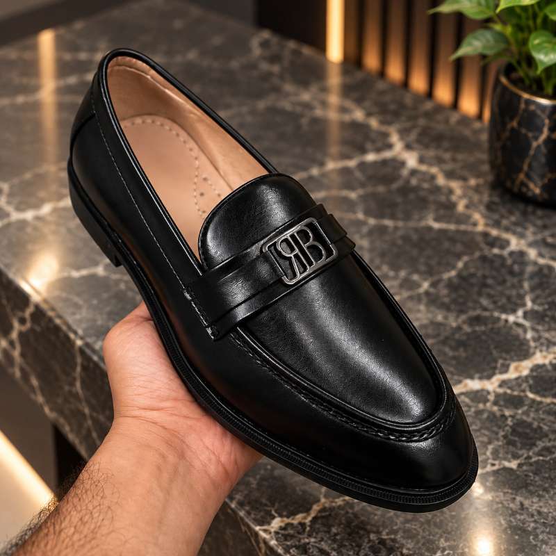 Men's Premium Designer Moccasins | Classic Slip-On Loafers | Handmade TPR Sole