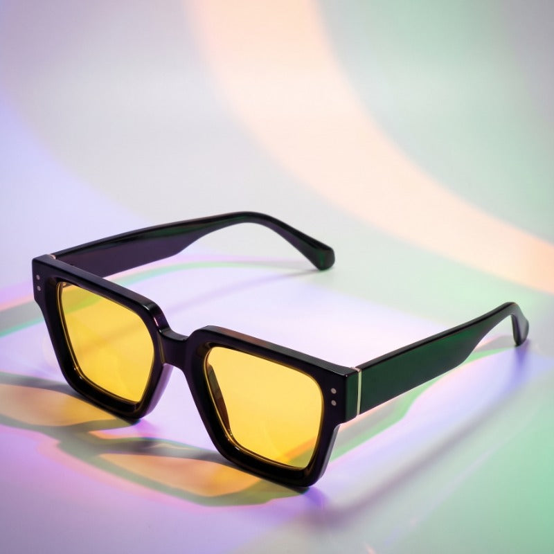 Retro Small Frame Vintage Square Sunglasses for Men and Women