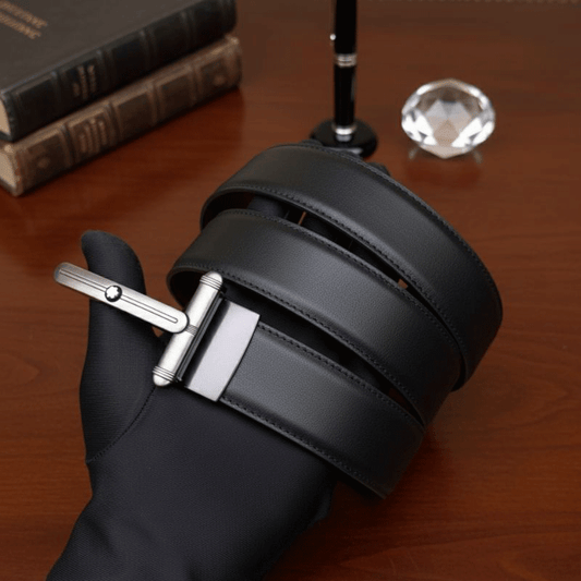 JonasParamount Men’s Reversible Belt with Imported Buckle | Dual-Side Design