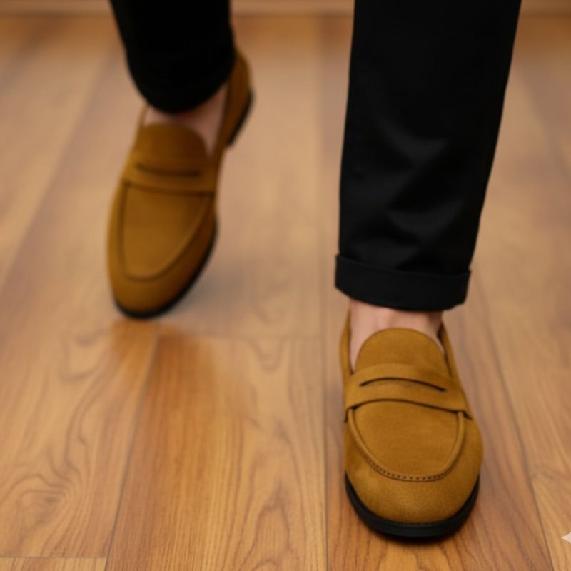 JonasParamount Suede Moccasins for Men