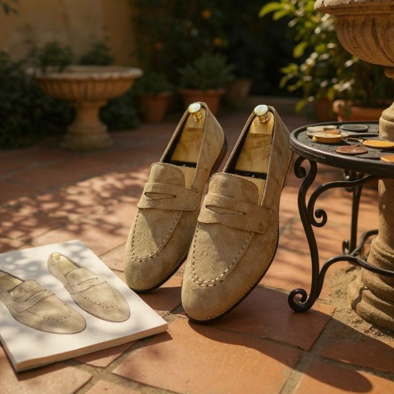 Luxury Suede Moccasins by JonasParamount – Imported & Durable