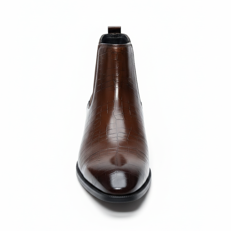 Men’s Chelsea Boots by JonasParamount – High Quality Faux Leather with TPR Sole