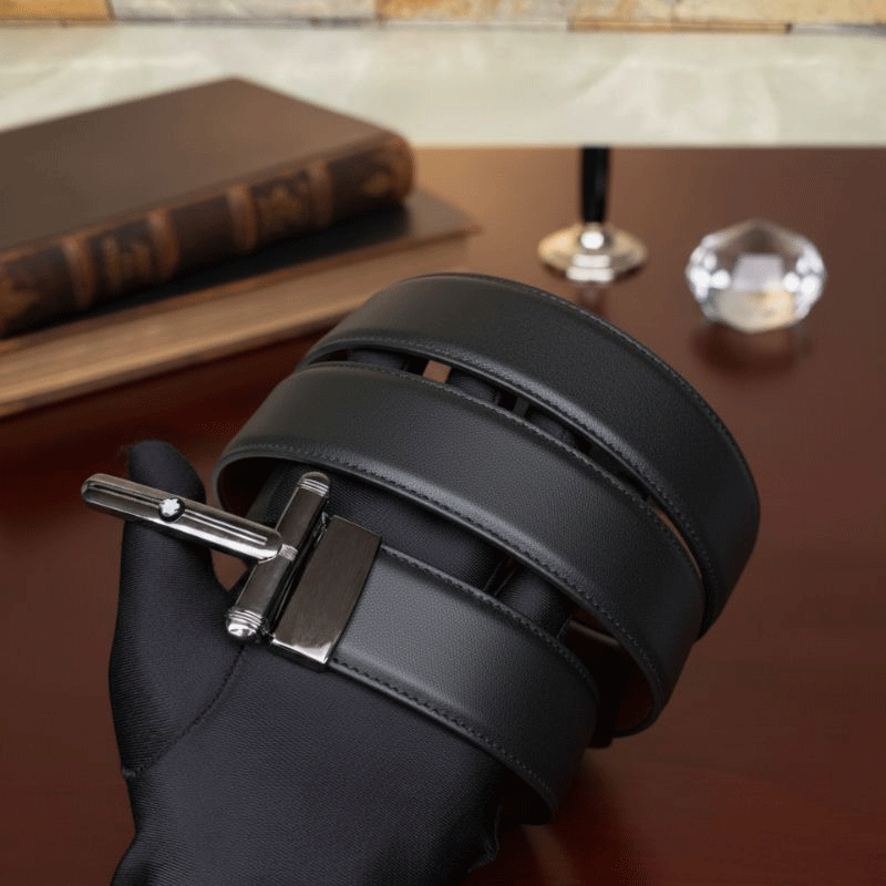 JonasParamount Men’s Reversible Belt with Imported Buckle | Dual-Side Design