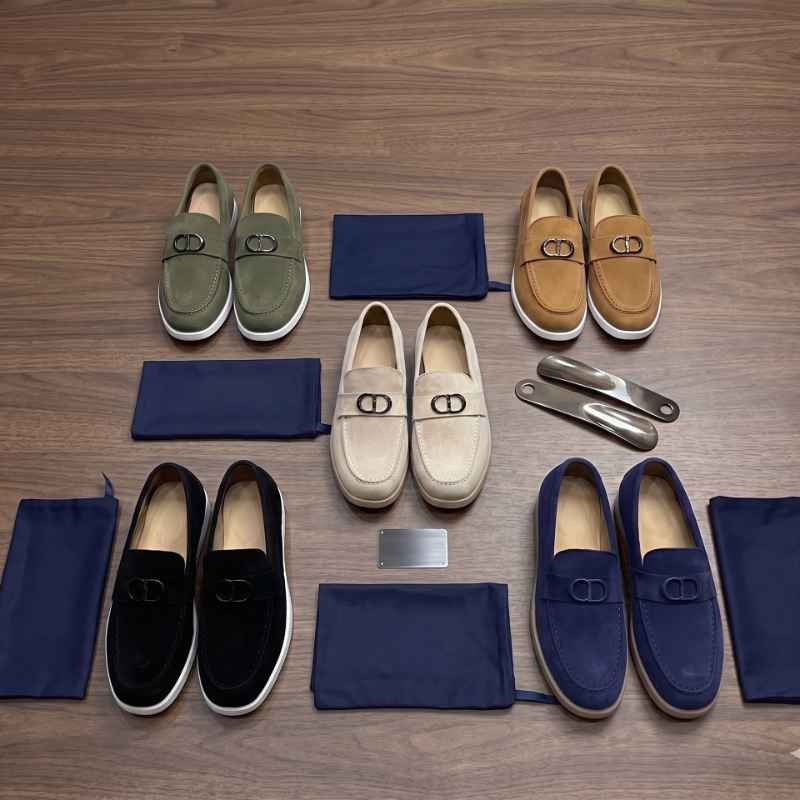 Premium Suede Leather Slip-On Loafers for Men