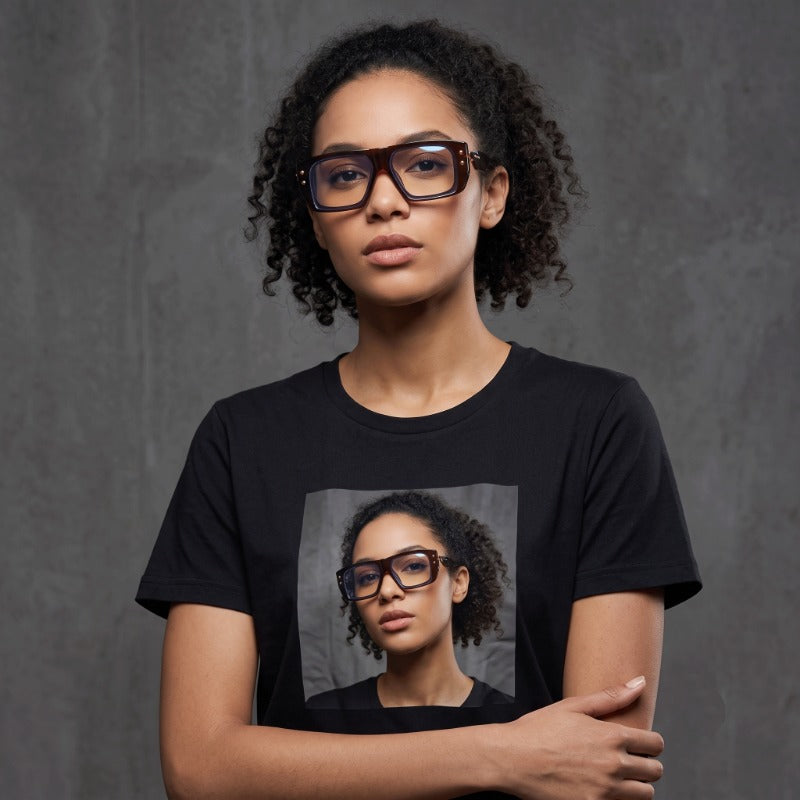 Luxury Blue Light Blocking Rectangle Glasses for Men & Women