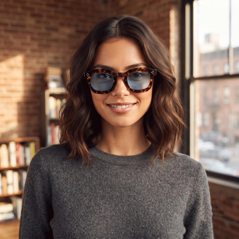 Thick Frame Premium Retro Square Sunglasses for Men & Women