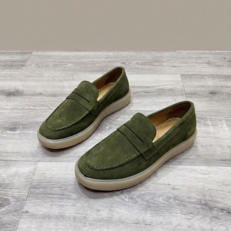 Men's Premium Leather Slip-On Loafers
