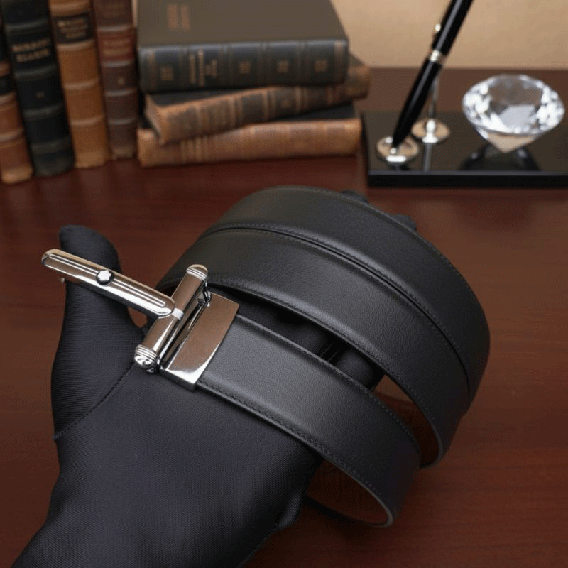 JonasParamount Men’s Reversible Belt with Imported Buckle | Dual-Side Design