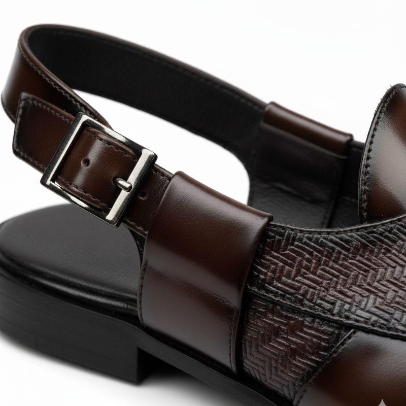 JonasParamount Traditional Peshawari Sandal – Premium Faux Leather