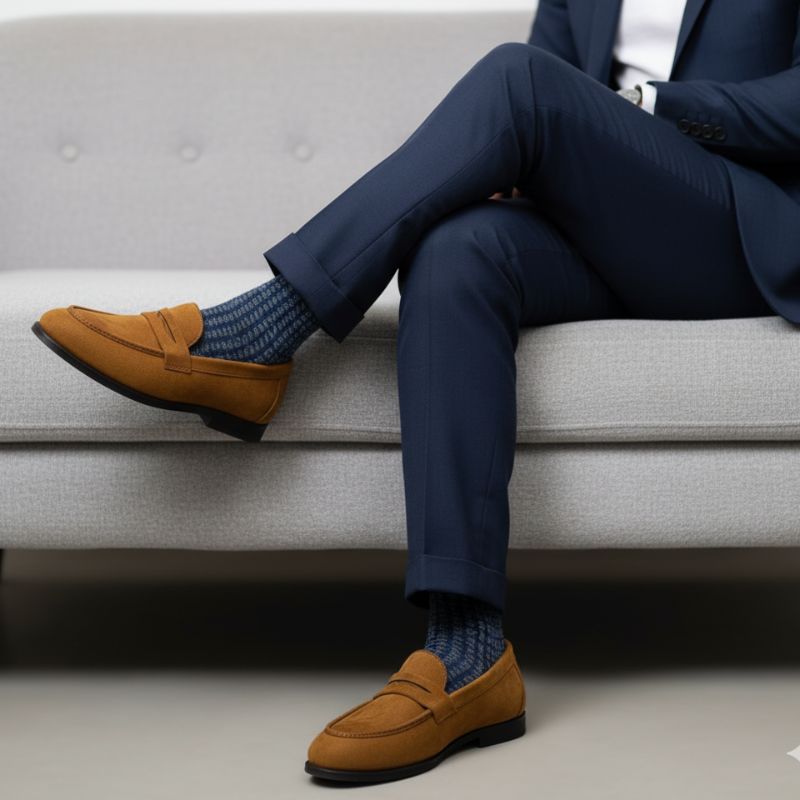 JonasParamount Suede Moccasins for Men