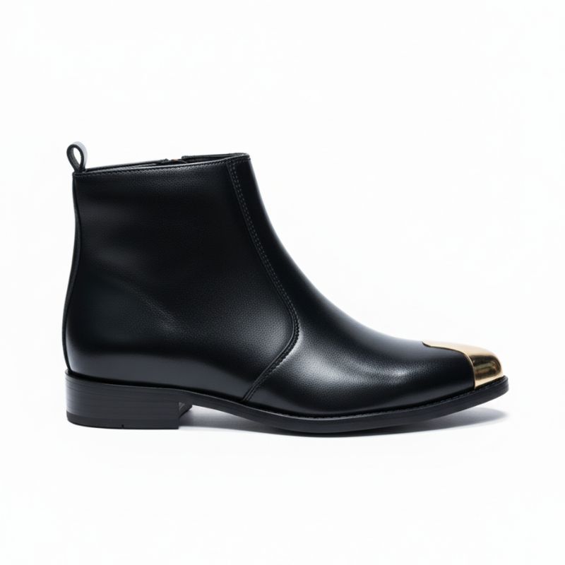 JonasParamount Metal Toe Chelsea Boots for Men