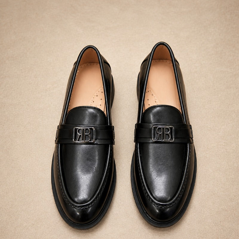 Premium Leather Moccasins for Men – Handmade Slip-On Formal Loafers