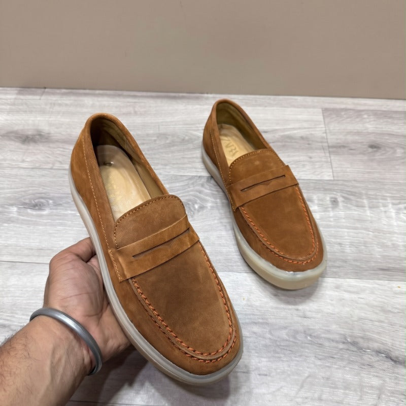 Men's Premium Leather Slip-On Loafers