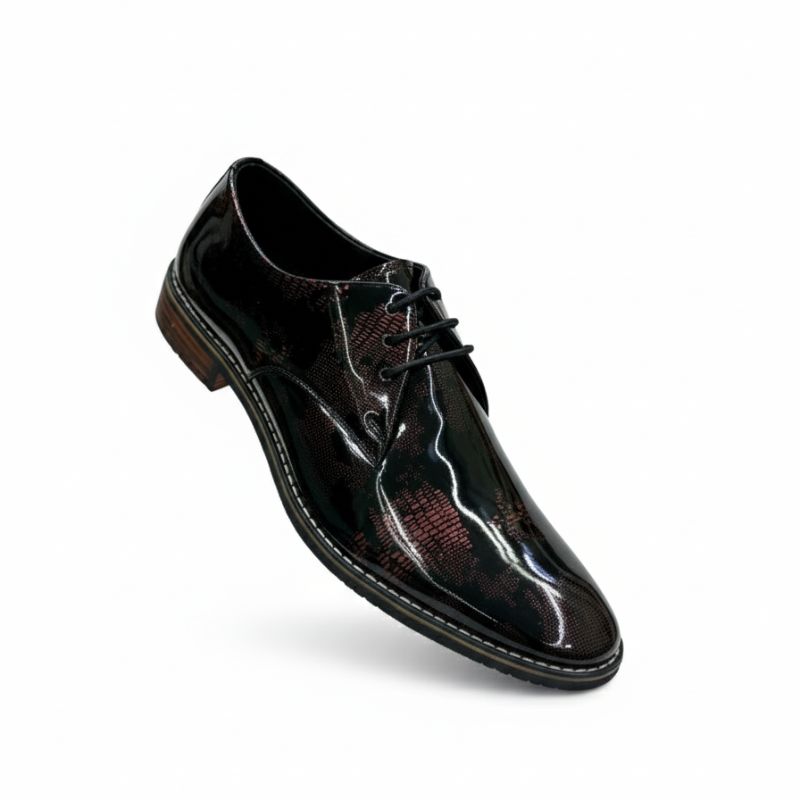 JonasParamount World Map Formal Shoes for Men