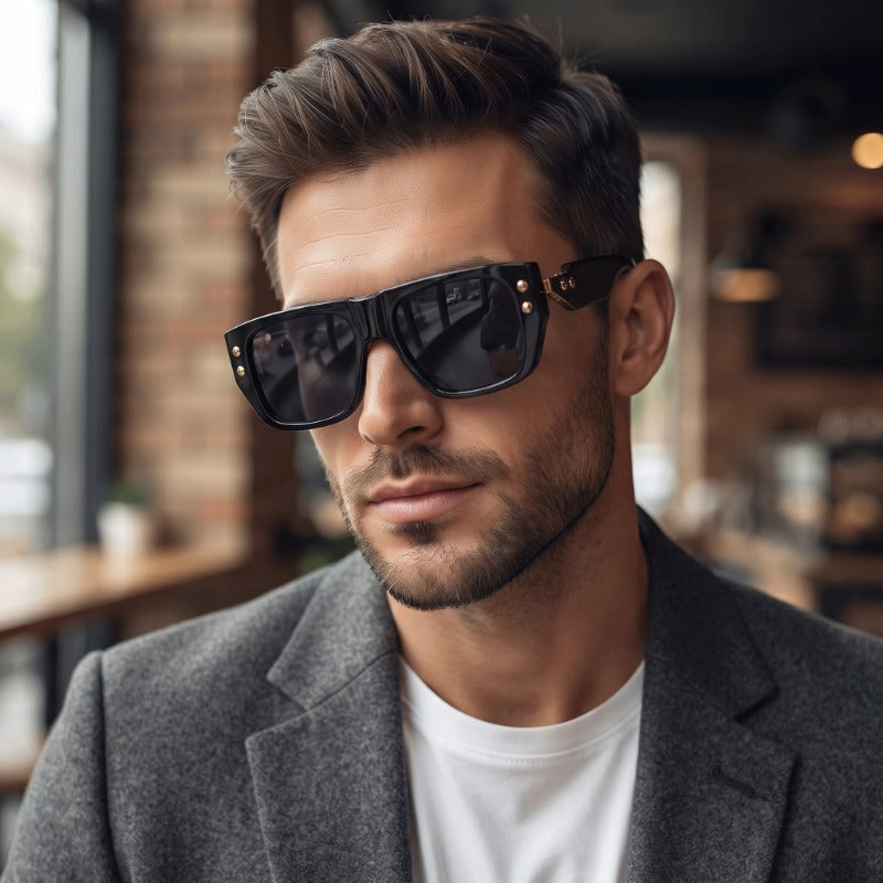 Premium Bold Square Sunglasses for Men & Women