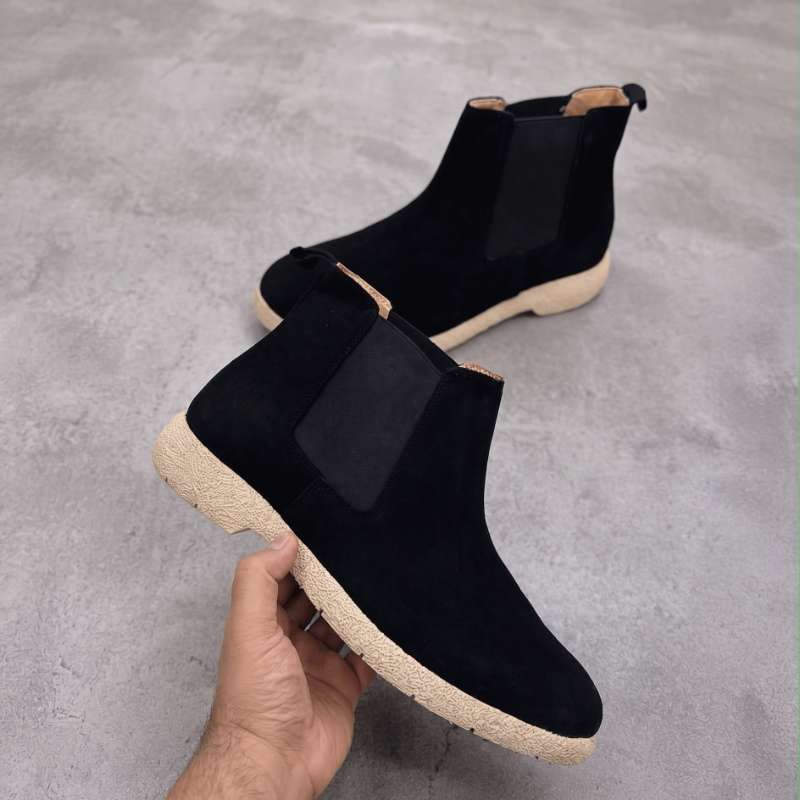 Men’s Premium Genuine Suede Chelsea Boots | Casual Ankle Boots
