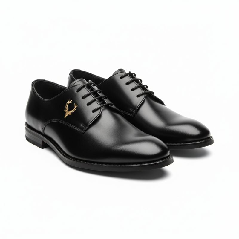 JonasParamount Formal Shoes for Men – Premium Faux Leather Lace-Up