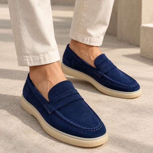Men's Premium Suede Leather Slip-On Loafers
