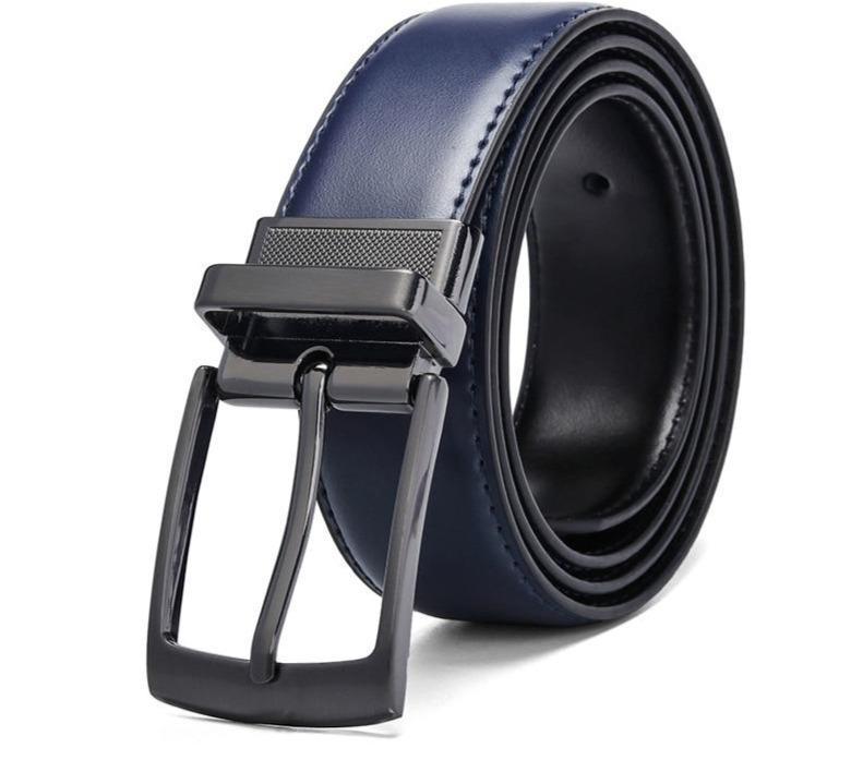 High Quality Luxury Reversible Genuine Leather Belt For Men -JonasParamount