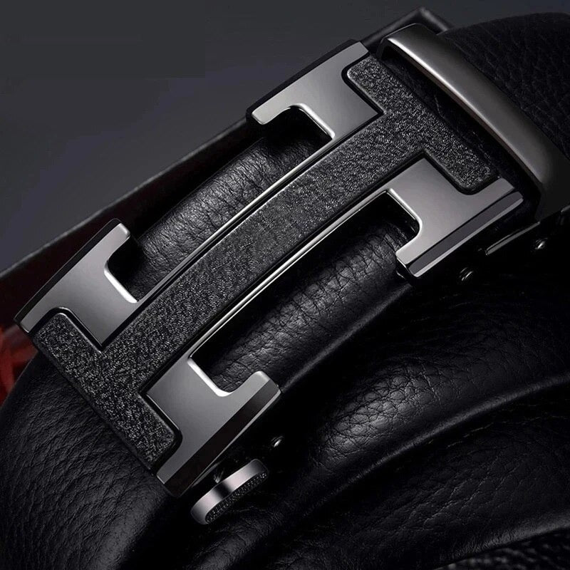 Luxury Brand H Latter Designer Fashionable Belt For Men-JonasParamount