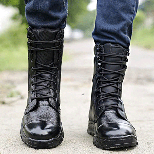 Mens army boots sales