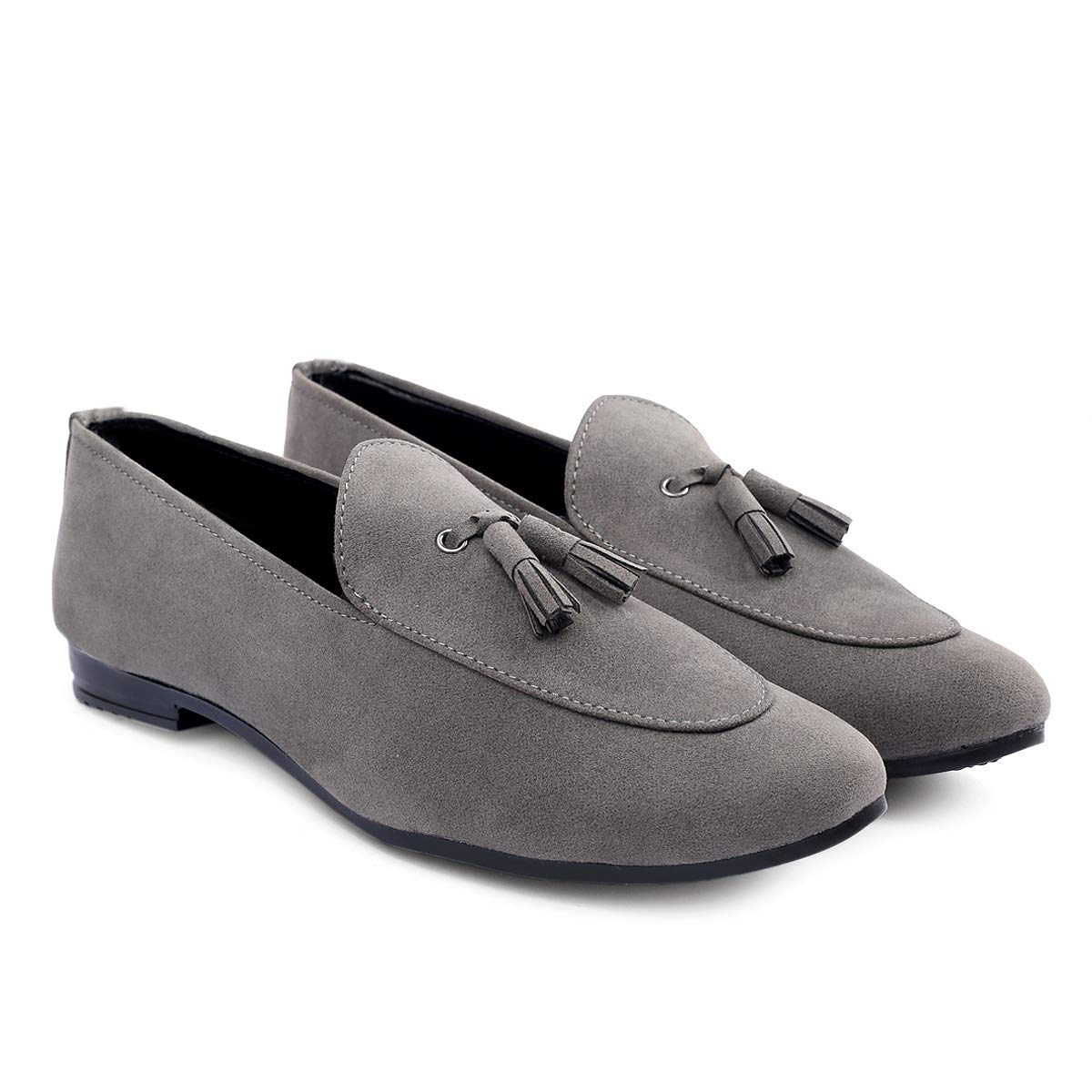 Basic Pattern Classic Casual Suede Material Loafer & Moccasins Shoe For Men-JonasParamount