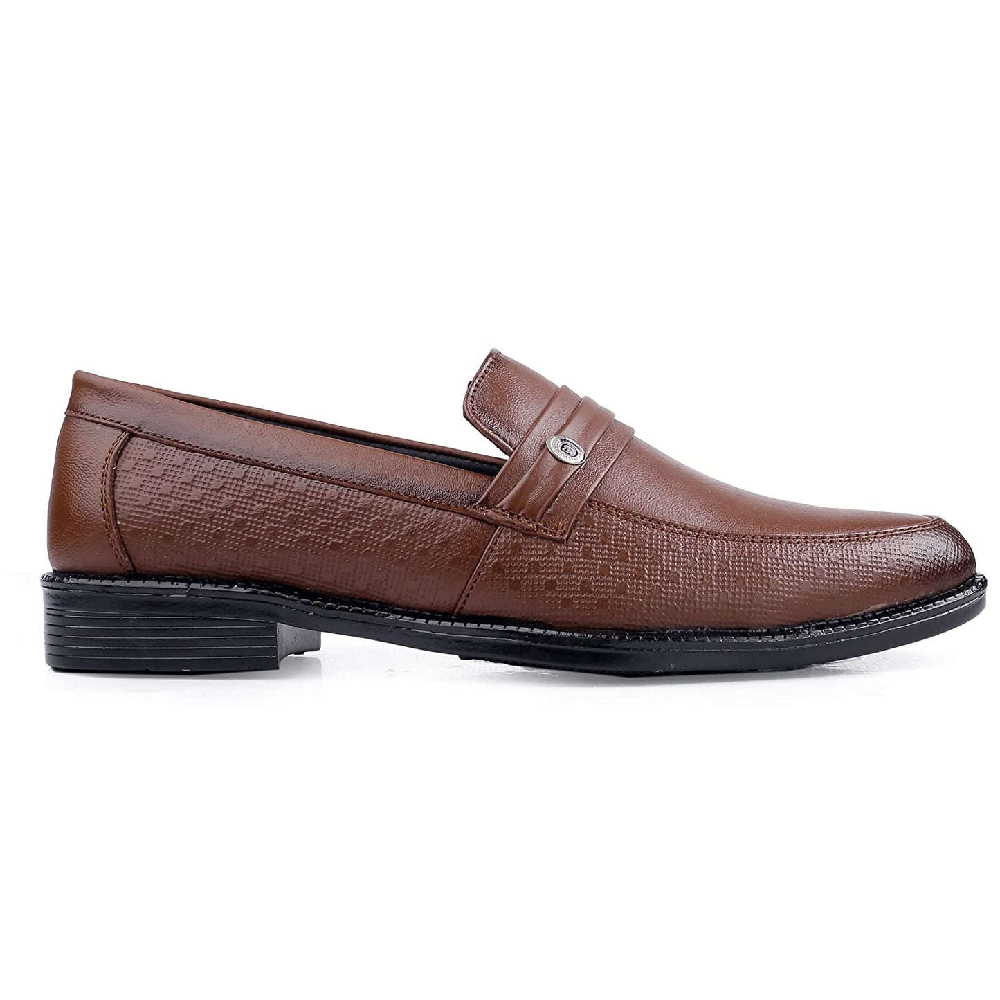 Trendy Formal Genuine Leather Slip-on Shoes For Men's -JonasParamount