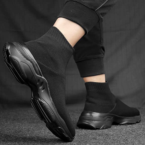 Classy Casual Long Socks Shoes For Men's-JonasParamount