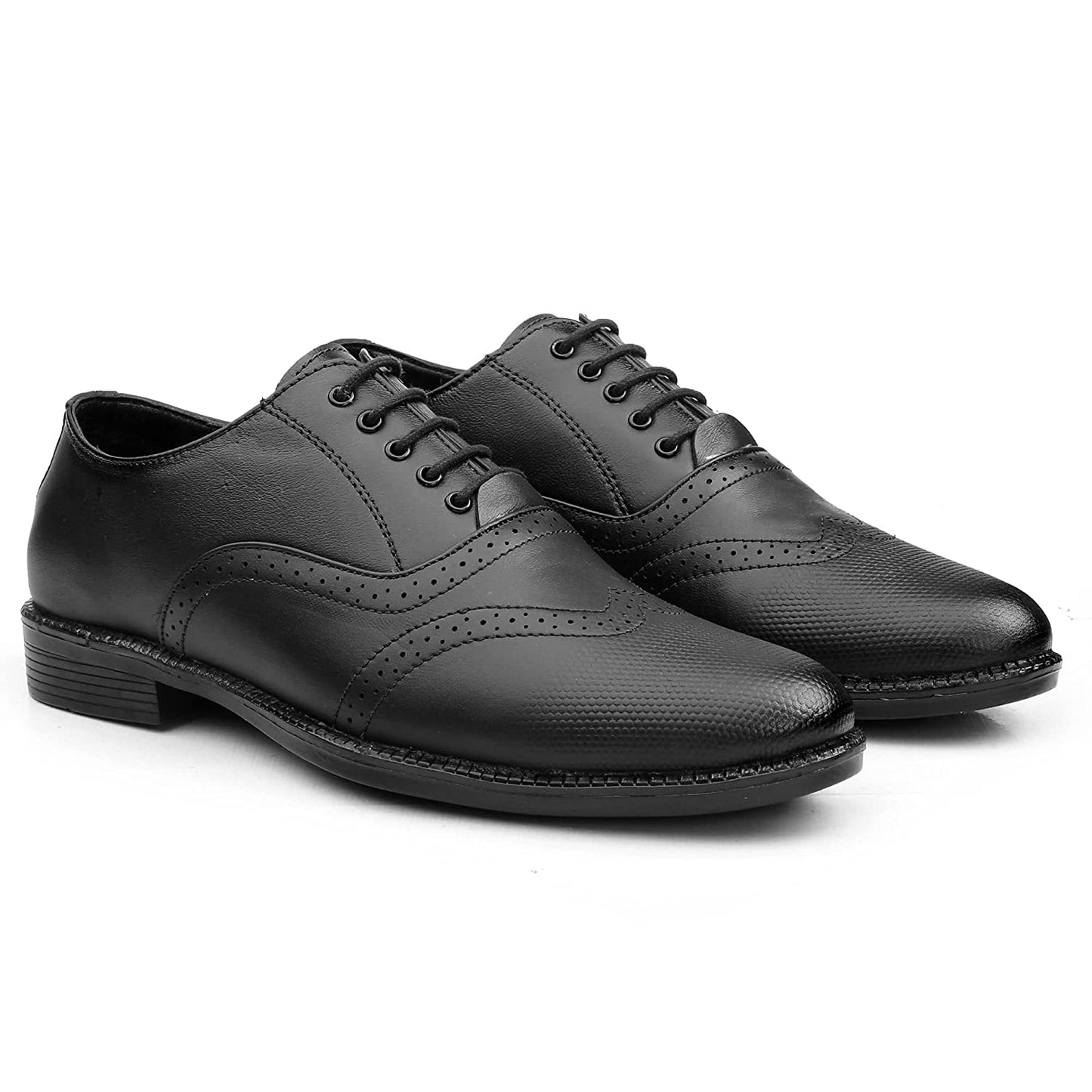 Classic Design Formal Genuine Leather Lace-up Shoes For Men's-JonasParamount