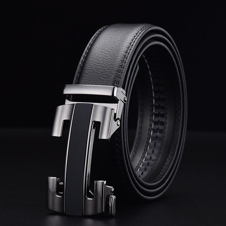 Luxury Automatic Buckle Designer Belt For Men's-JonasParamount