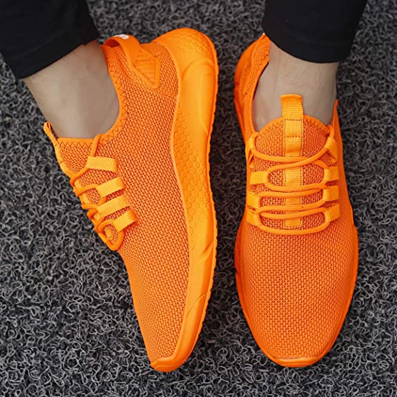 Mesh Material Casual Sports Running Lace-Up Shoes For Men's-JonasParamount