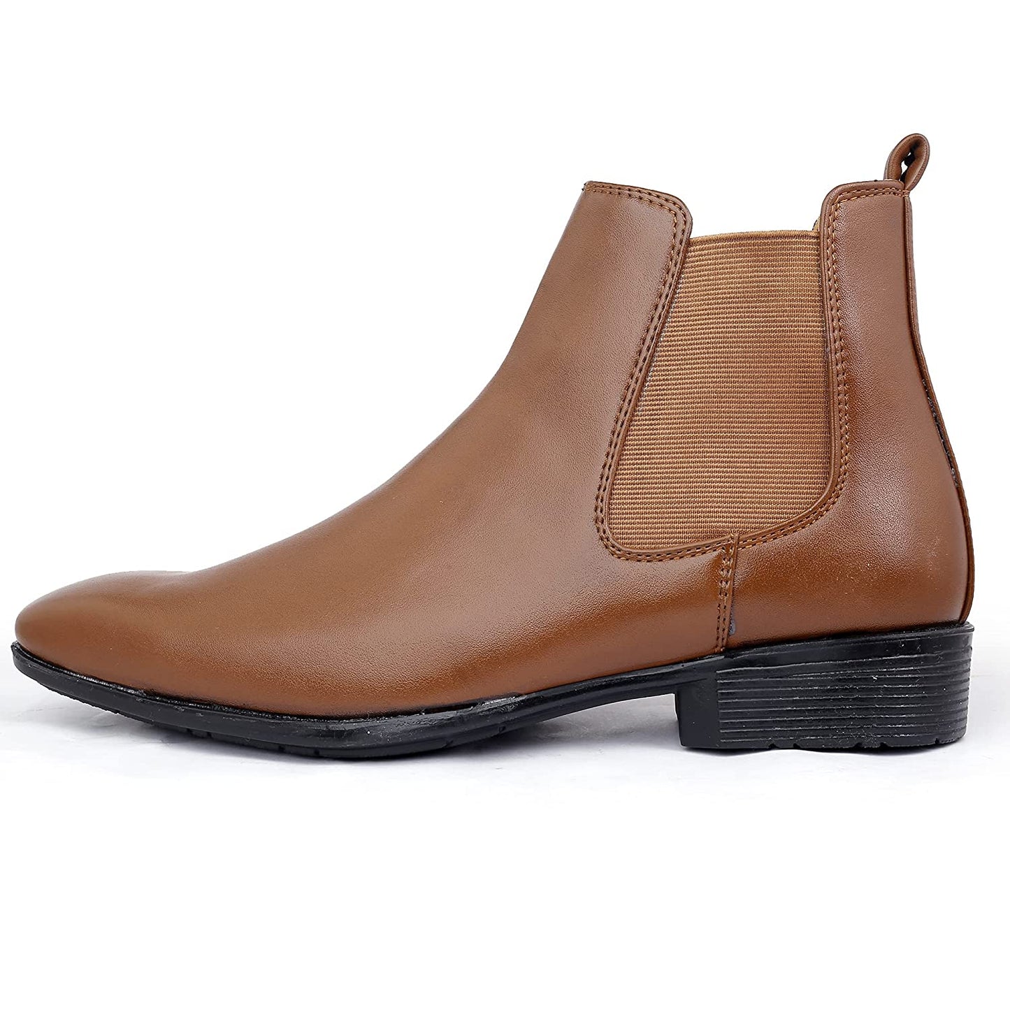 Classy New Arrival Latest Tan Casual Chelsea Boots For Men-JonasParamount