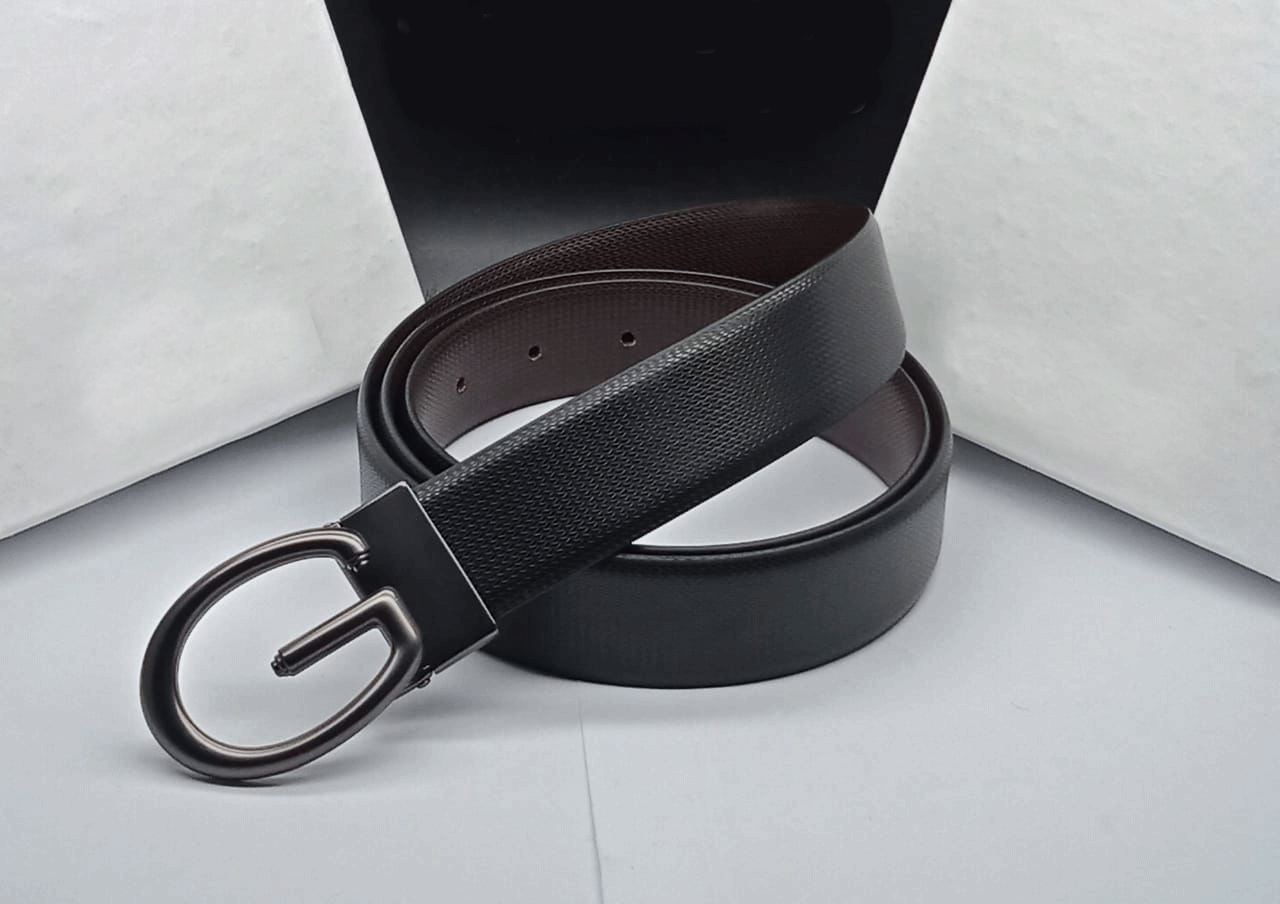 Supreme G-Design Buckle High Quality Leather Belts For Men-JonasParamount