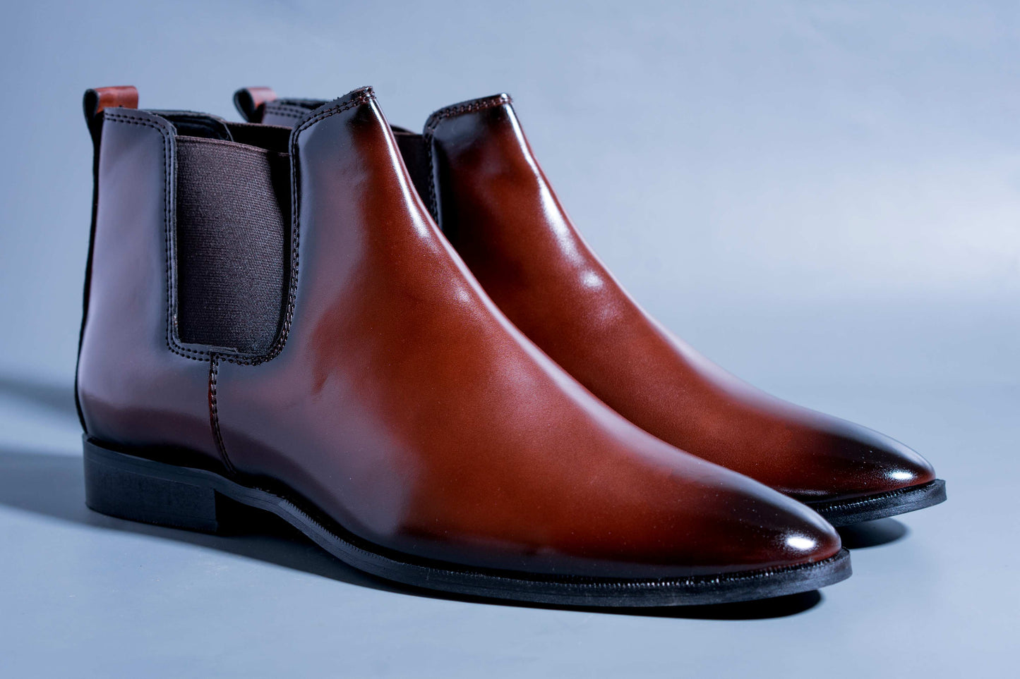 Men's Luxury Design Brown Party Wear Premium Quality Chelsea Boot Shoes - JonasParamount