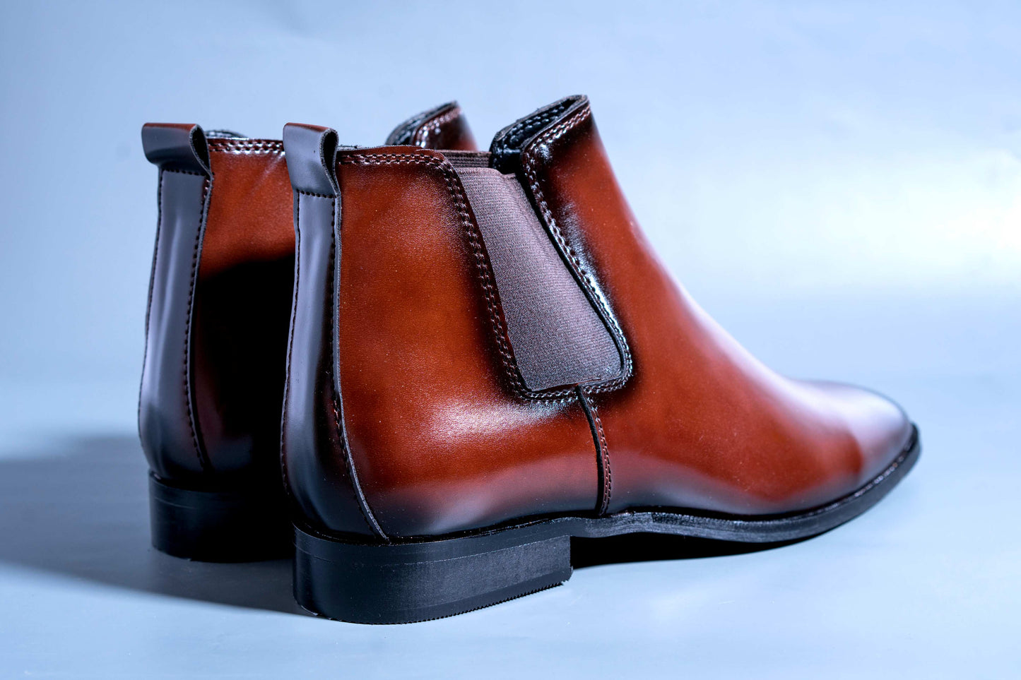 Men's Luxury Design Brown Party Wear Premium Quality Chelsea Boot Shoes - JonasParamount