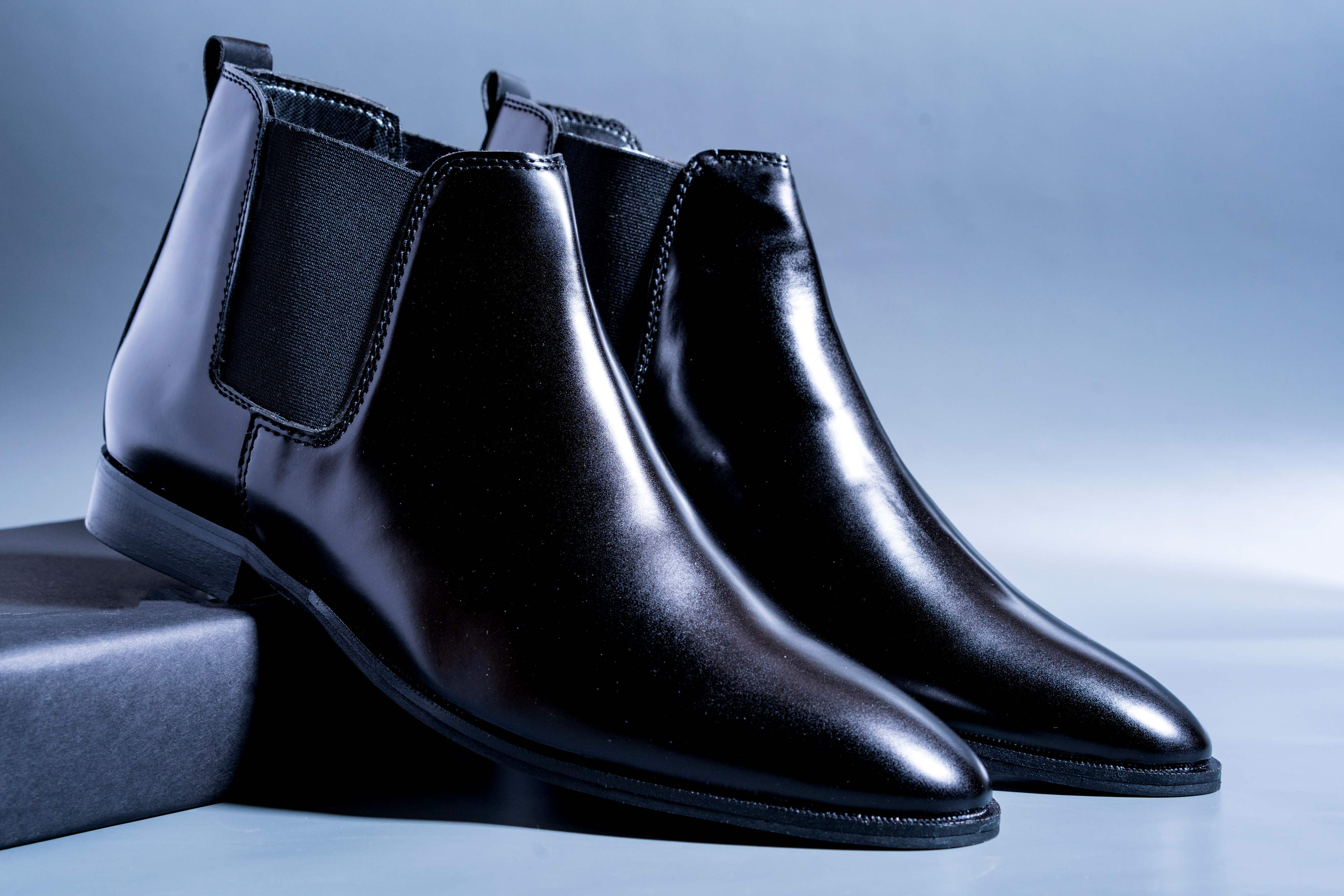 Mens luxury chelsea fashion boots