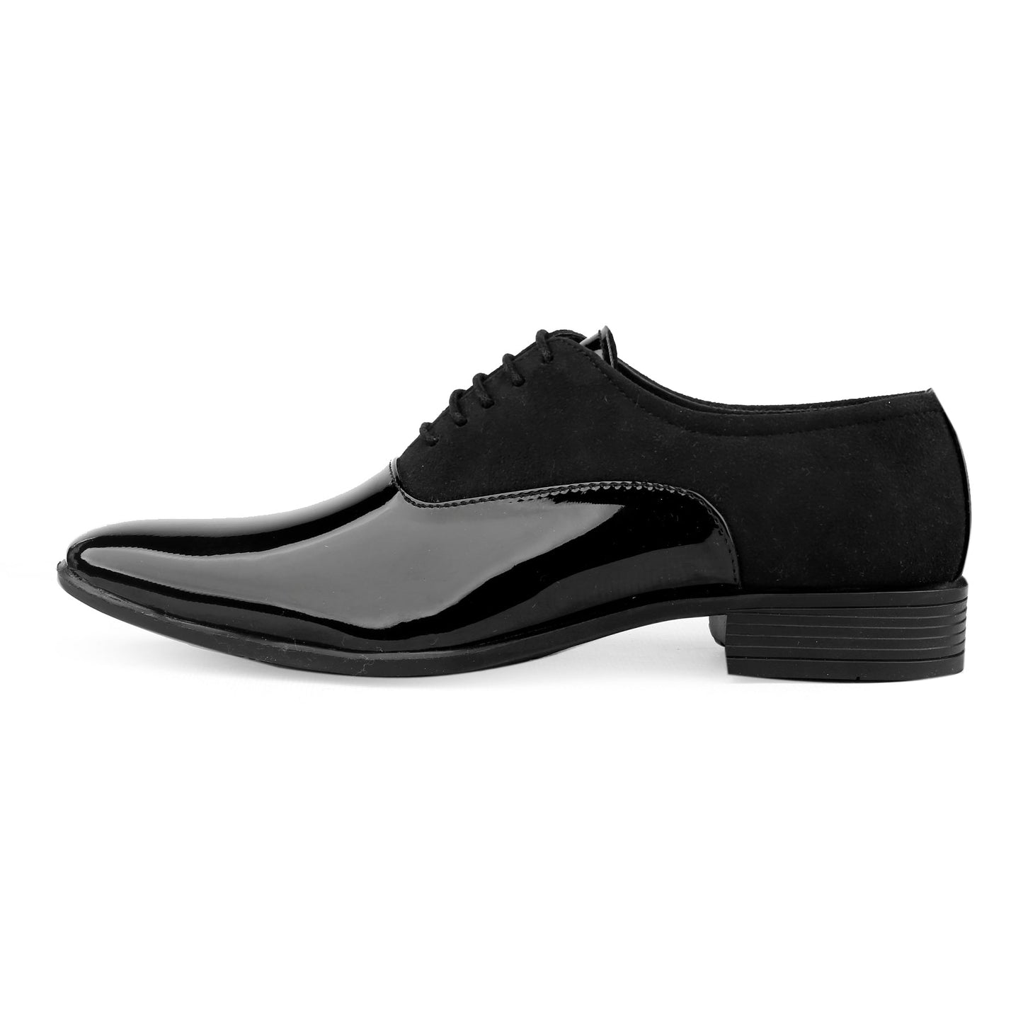 Classy Office,Wedding,Party Wear Black Shoes With Lace-Up For All Season-Jonasparamount