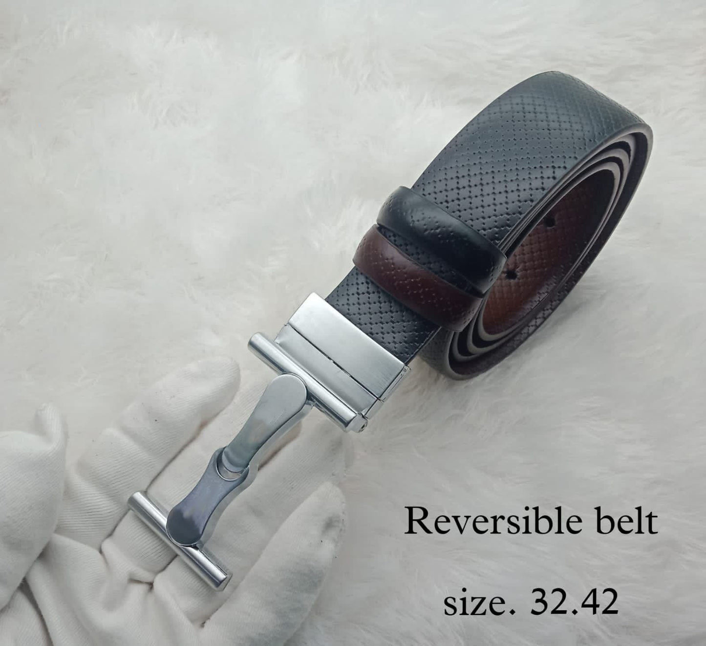 New Arrival H Letter Reversible Strap Belt For Men's-JonasParamount