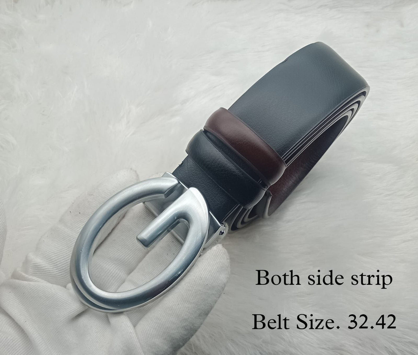 High Quality Supreme G-Design Buckle Belts With Reversible Strap For Men-JonasParamount