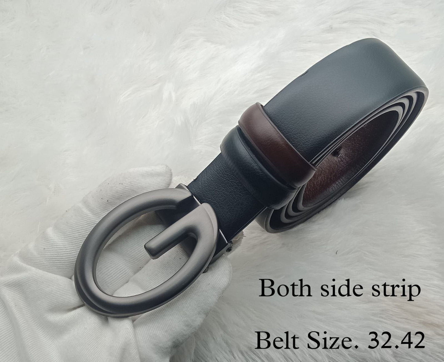 High Quality Supreme G-Design Buckle Belts With Reversible Strap For Men-JonasParamount