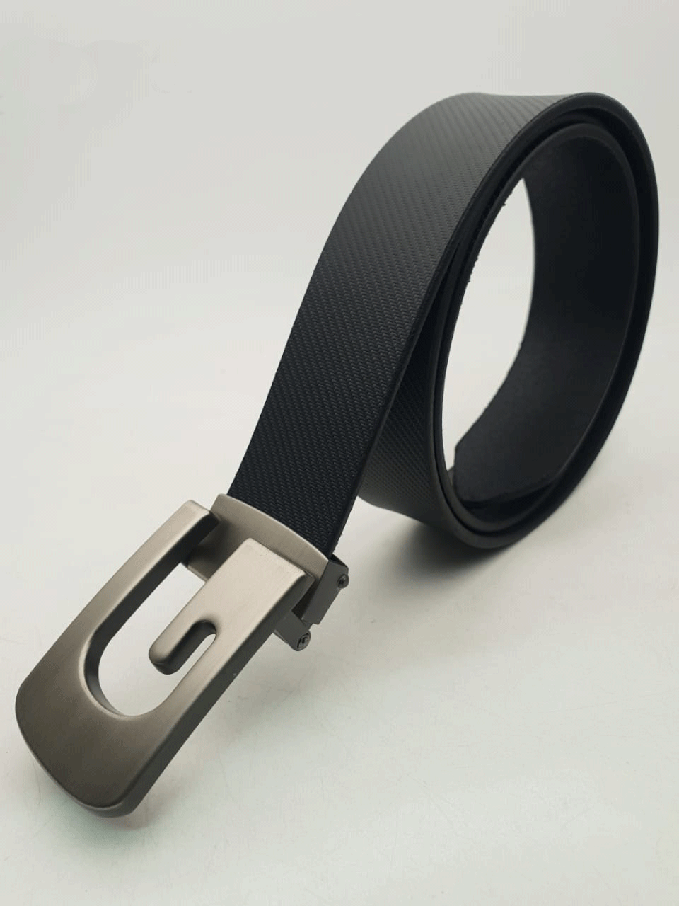 Trendy Curve G Pattern Leather Strap Belt For Men's-JonasParamount