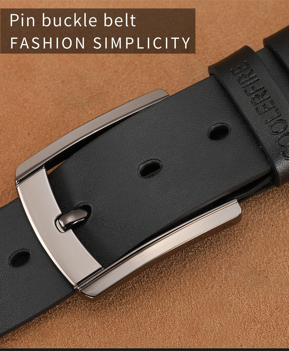 High Quality Genuine Leather Belt for Men-JonasParamount