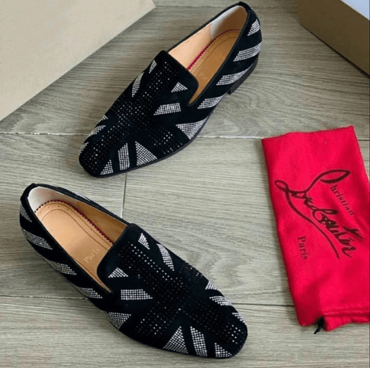 Trendy Shiny Handmade Sheet Sole Moccasins Shoes For Men's-JonasParamount